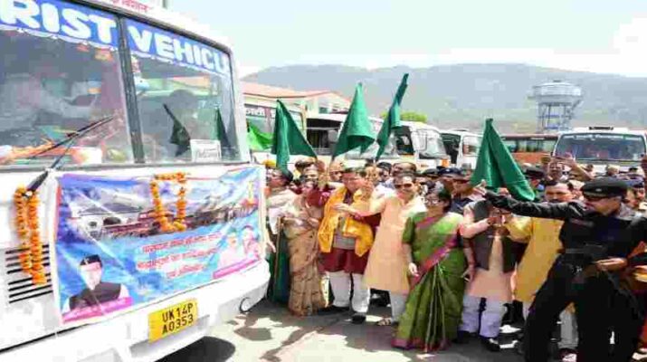CharDhamYatra: चार धाम जा रहे श्रद्धालुओं का माल्यार्पण कर मुख्यमंत्री धामी ने किया स्वागत, राज्य के लिए उत्सव है चार धाम यात्रा : मुख्यमंत्री 7 Hello Uttarakhand News »